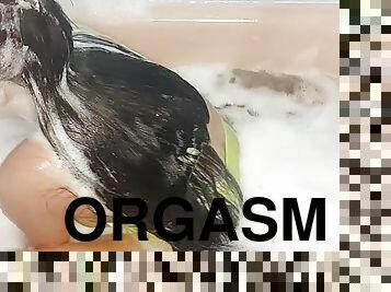 NUEVO! REAL DUCHA CALIENTE ORGASMO FINAL EN XHAMSTER