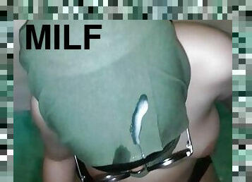 Niqab milf get cumshot