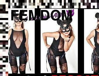 Peggathon! 3-in-1 Huge Strap On Rough Extreme ATM Pegging Session FULL VIDEO Training Zero Femdom FLR Strapon Mistress