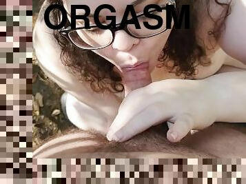 nudist, orgasm, utomhus, publik, amatör, avsugning, cumshot, hardcore, bbw, fingerknull