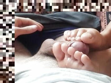 femme, amateur, ejaculation-sur-le-corps, énorme-bite, latina, couple, plage, brésil, pieds, ejaculation