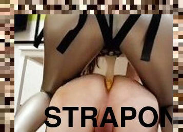 strap-on, anal, bdsm, slav, slyna, bitch, älskarinna, dominans, femdom