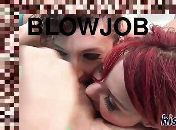 Sara and ava blowjobs