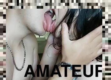 arsch, groß-titten, doggy, mamma-und-junge, alt, hautenge, dilettant, anal-sex, junge, latina