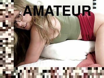 store-patter, amatør, anal, milf, mor, synsvinkel, blond