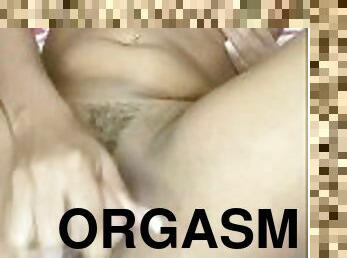 extrem, orgasm, fitta-pussy, kvinnligt-sprut, amatör, cumshot, samling, dubbel, vått