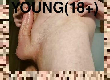 masturbavimasis, didelis-penis, žaislas, tenkinimas-ranka, jaunimas-18, nuleidimas, internetinė-kamera, solo, nekaltybė, tikrovė