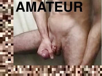 cul, masturbation, orgasme, étudiante, amateur, ejaculation-sur-le-corps, énorme-bite, lesbienne, maison, branlette