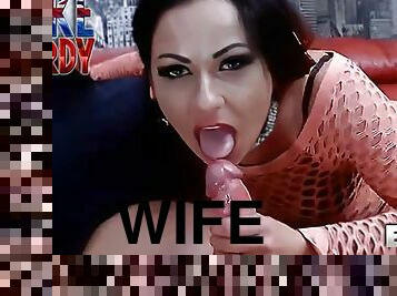 LUKE HARDY - Swinger&#039;s Wife Fucks Porn Stud