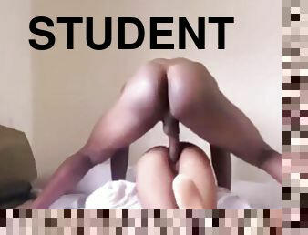 I Woke s. h. Student With My 8 Inches Huge Cock