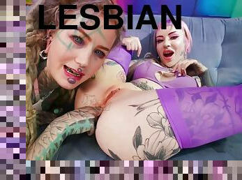 Anuskatzz And Kellie Panther Lesbian Fun