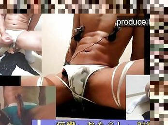 masturbation, orgasme, pisser, amateur, anal, ejaculation-sur-le-corps, gay, japonais, ejaculation-interne, solo