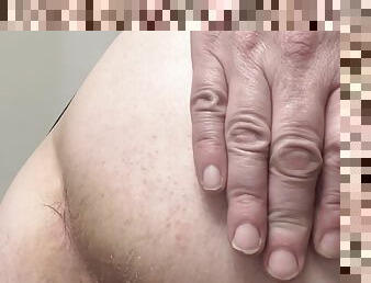 papa, amateur, gay, ejaculation-interne, ejaculation, solo, pappounet, trou-du-cul, blanc, tatouage