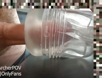 Closeup Fleshlight Creampie