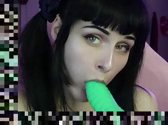 Ivy's Green Eyes Blowjob