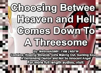 Whore Demon and Innocent Angel Use Their Bodies To Help You Choose Heaven and Hell (Erotic Audio)