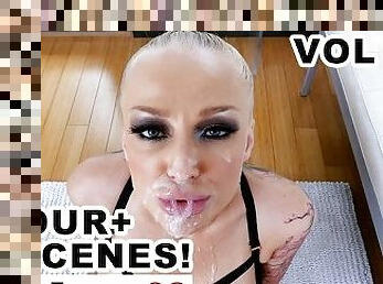 Facials Forever Compilation XX Facials from Top Web Models Over 1 Hour - Volume 15