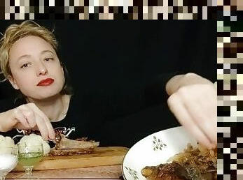 SEDUCE & RELAX: lamb ribs  ASMR  MUKBANG  ??