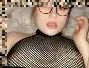 Slutty nerd wants you to fuck