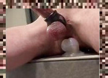 baignade, giclée, amateur, anal, ejaculation, kinky, gode, douche, solo, lait