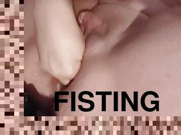 fisting, masturbation, amatör, anal, leksak, deepthroat, fingerknull, slyna, sprut, ensam