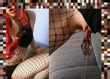 pussy, amatør, tenåring, hardcore, hjemmelaget, tysk, bdsm, slave, rødhåret, strømper-stockings