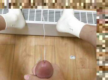 asiatisk, pappa, masturbation, gammal, amatör, gigantisk-kuk, gay, avrunkning, pov, ung18