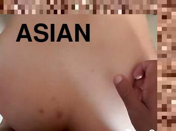asiatisk, röv, amatör, anal, tonåring, smisk, asiatisk-tonåring, hårt