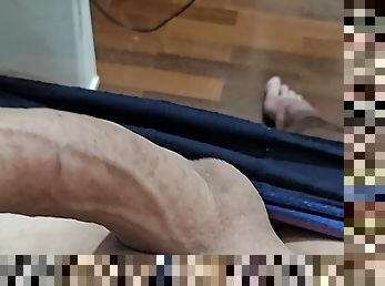 masturbation, amatör, cumshot, gigantisk-kuk, gay, avrunkning, ung18, ensam, twink