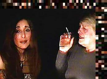 Mature and milf smoke together