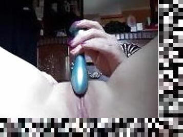 Hotwife toys for stranger online while hubby watches