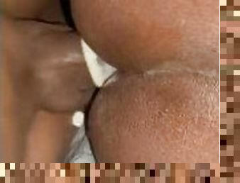 Ebony Marshmallow anal