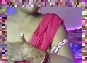 Hot Desi Village Girl Rubs Boobs While Enjoying Self Sex