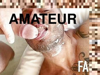 amatoriali, eruzioni-di-sperma, gay, pornostar, sperma-sulla-faccia, sperma