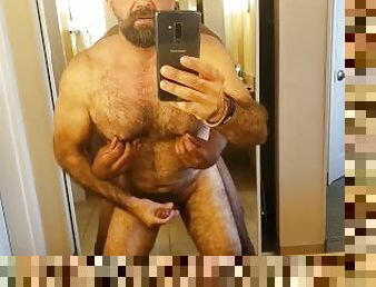 Daddy bear enjoying BBC