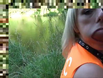 Lilli Vanilli In German Blonde Slut Fucking Outdoors