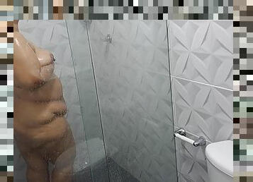 Big Ass Of Beautiful Bbw In The Shower