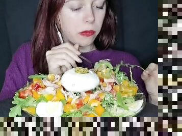 asmr mukbang feederism burrata coulante