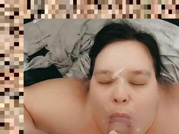 extrem, gigantisk, avsugning, cumshot, milf, hardcore, deepthroat, bbw, pov, ansiktssprut