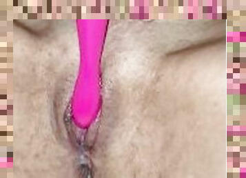 masturbation, orgasm, pissande, fitta-pussy, kvinnligt-sprut, amatör, cumshot, milf, mamma, pov