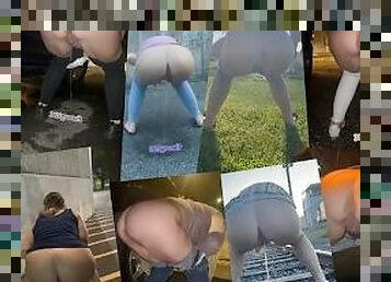 baignade, en-plein-air, pisser, public, milf, compilation, esclave, toilette, fétiche, douche