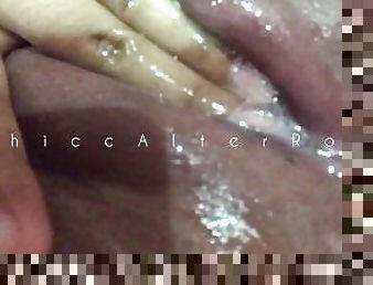 asiático, culo, orgasmo, coño-pussy, squirting, amateur, adolescente, corrida-interna, con-los-dedos, corrida