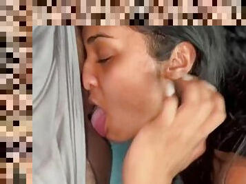 Ass licking in the morning