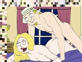 American Dad, Family Guy, Cleveland Show Hentai - Cheating Wives