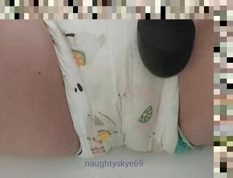 masturbation, pissande, amatör, leksak, slyna, pov, fetisch