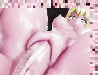 Futa Futanari Anal Gangbang Huge Cumshots 3D Hentai