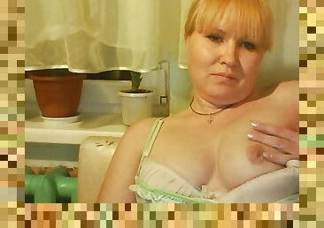 Russian mature blonde 2