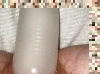 ice dildo makes my pussy pulse and toes curl