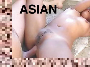 asiatisk, röv, orgasm, anal, gigantisk-kuk, japansk, vintage, deepthroat, fingerknull, strumpor