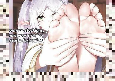 masturbacija, stopala-feet, trzanje, animacija, hentai, femdom, najlon